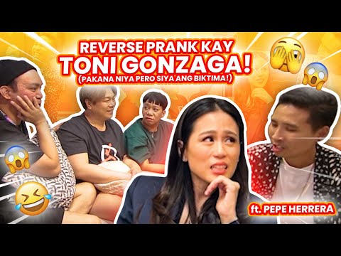 REVERSE PRANKING TONI GONZAGA (PAKANA NIYA PERO SIYA ANG BIKTIMA) FT. PEPE HERRERA | BEKS BATTALION