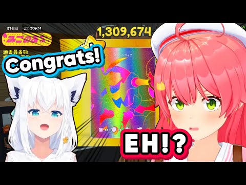 Miko Finally Pulled the 1.3 Million Card and Her Reaction Was Hilarious【Hololive】