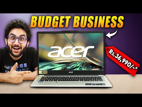 Budget Business Laptop - Decent Choice For Students & Office Use | Acer Travelite