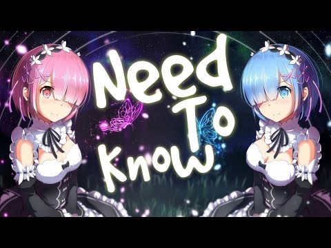 Nighcore - Need To Know (Doja Cat)