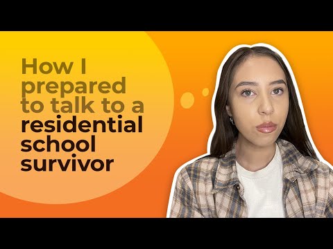 How I prepared to talk to a residential school survivor | CBC Kids News