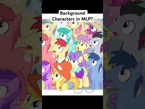 Background Ponies Purpose in MLP #commentary #mylittlepony #mlp