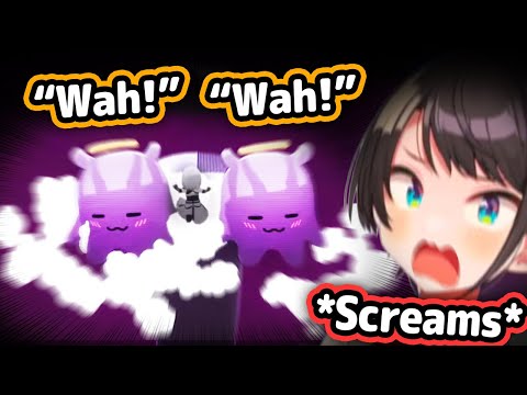 Subaru's Reaction To Takodachi Jumpscare and Other Hololive References In Fan-Game【Hololive】