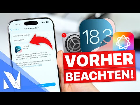 iOS 18.3 ist JETZT da - Das müsst ihr VORHER beachten! | Nils-Hendrik Welk