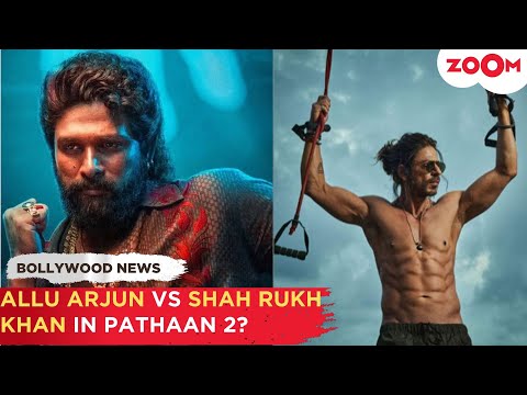 Allu Arjun TO PLAY villain CHALLENGING Shah Rukh Khan in Pathaan 2, leaving fans super excited!