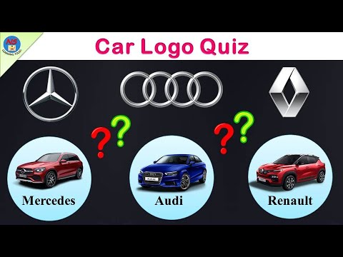 Cars Logo Quiz | Guess The Car Brand Logo Quiz | 50 Famous Car Logos | Car Quiz | Vehicle Quiz