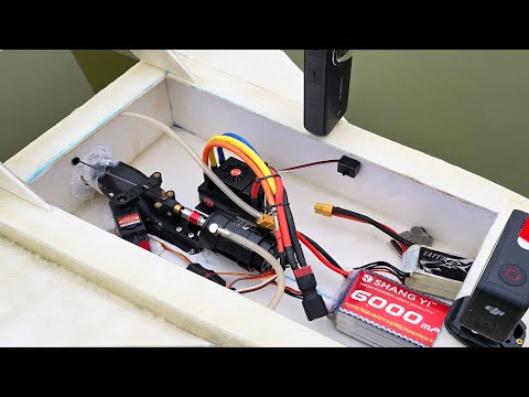 How to make Jet Turbo RC Boat using TFL Jet Thruster Brushless Motor