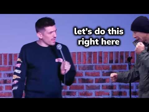 When Hecklers Try To Fight Comedians