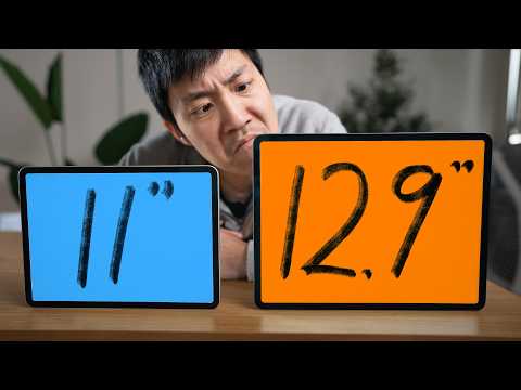 11 inch vs 12.9 iPad Pro.. Does size matter?