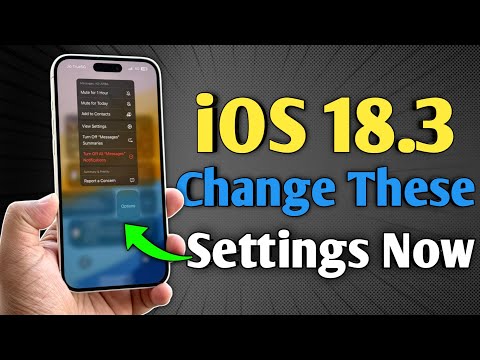 iOS 18.3 is out - Change These Settings After Update