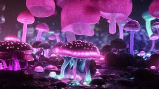 VJ LOOPS - SPACE MUSHROOMS | For RAVES or Dance Floors | Footage animation #SHORTS