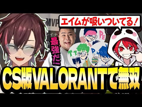 【CS版】あまりの強さにチームからオートエイム疑惑と外出禁止令を出されるきなこ【VALORANT/ヴァロラント】