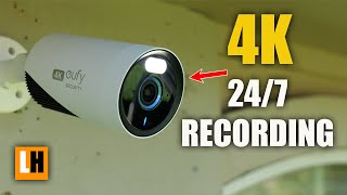 EufyCam E330 Professional Review - 4K 24/7 Recording!