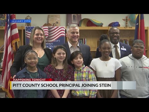 Pitt County principal to join Governor Stein for State Address