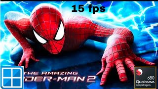 The Amazing Spider-Man 2 winlator snapdragon 680 #TheAmazingSpiderMan2  #SpiderMan2Gameplay