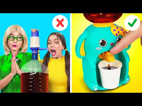 COOL PARENTING HACKS & TRICKS! TRENDY GADGETS & AMAZING TRICKS BY 123 GO! FOOD