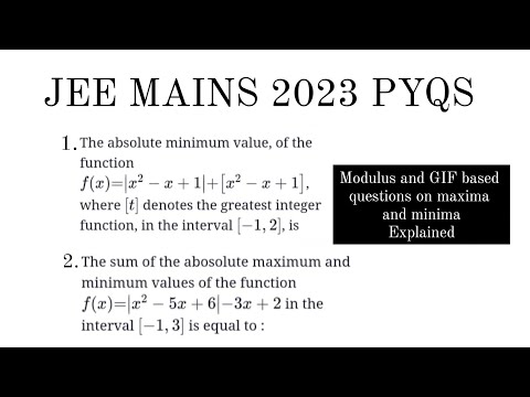 AOD PYQ explained | JEE MAIN -2023