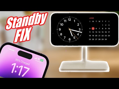 How to Change Time on Standby Mode iPhone & iOS 17 (Wrong Time Fix)