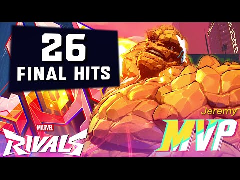 THE THING IS COMPLETELY BROKEN ! | Marvel Rivals Eternity Ranked