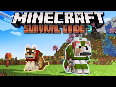 Wolves, Wolf Armor, & Armadillos! ▫ Minecraft Survival Guide S3 ▫ Tutorial Let's Play [Ep.93]