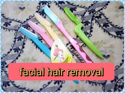 Facial hair removal || The Lovely Girl Mano.