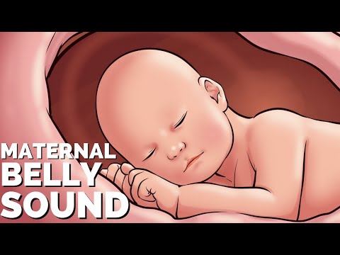 AMAZING! BABY FALLS ASLEEP TO THIS WOMB SOUND - Calming Womb Sounds