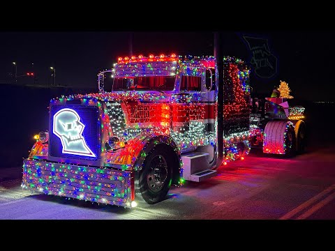 We Added 10,000 Christmas Lights To This Truck!