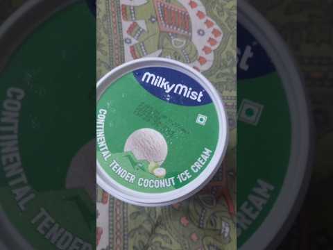 #MilkyMist #coconut #icecream 🍨😋 #review #youtubeshorts #youtubeshortsvideo #foodreview #bts #music