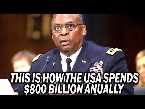 How The US Military Spends $800B of U.S. tax dollars On Insane War Technology