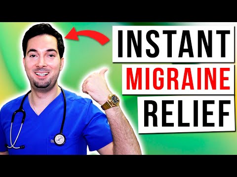 How to get rid of migraine pain instantly for relief