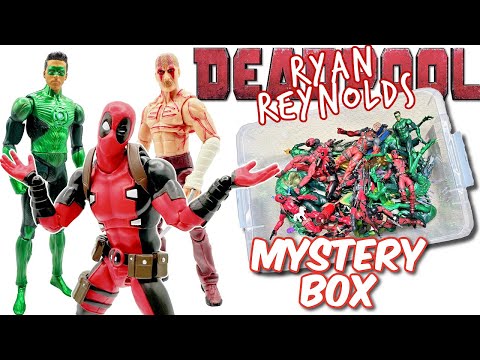 DEADPOOL & WOLVERINE - Ryan Reynolds Action Figure Mystery Box!