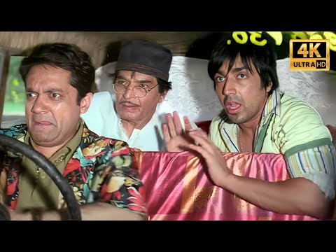 गाड़ी चला रहा है की हाथ गाड़ी | Asrani, Arshad Warsi, Riteish Deshmukh | Dhamaal | Indian Comedy