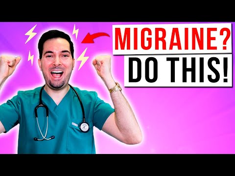 How to get rid of migraine relief from headache pain at home