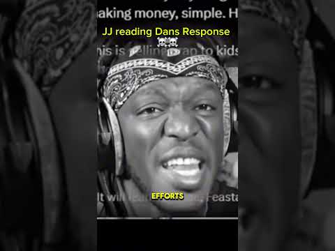 KSI reading Dans Twitter Response ☠️