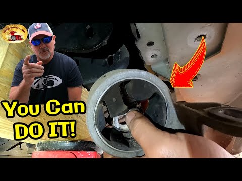 How To Change a Front Wheel Drive Motor Mount!...A Blue Bummer UPDATE