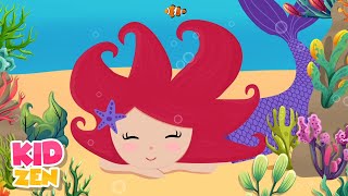 Relaxing Music for Kids: Mermaid's Garden 🧜‍♀️ 12 Hours of Cute Sleeping Video for Babies