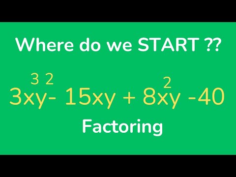 Factor by Grouping