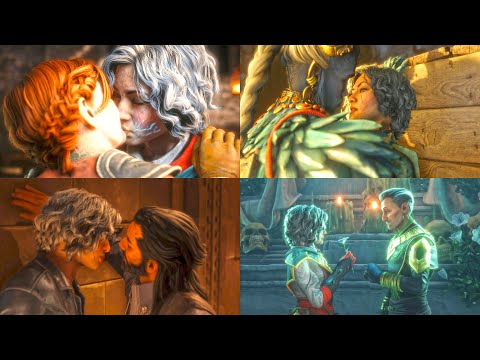 Dragon Age: The Veilguard - Romancing All Companions Scene