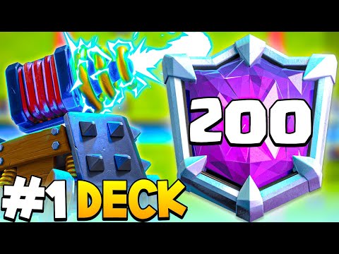 TOP 200 IN THE WORLD 🌍 WITH #1 BEST SPARKY DECK - Clash Royale