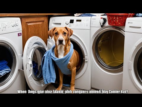 The Great Sock Heist: When Dogs Conquer Laundry Day!