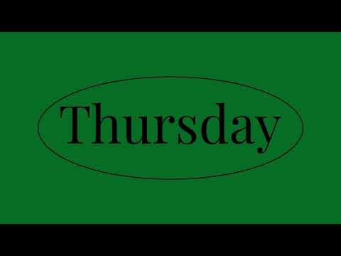 Thursday vfx