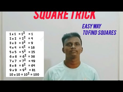 Square Shortcut Method | Fast Calculation Trick"SquareShortcut #MathCalculationTricks #MathShortcuts