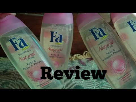 Fa Shower Gel Review Rose and passion flower || The lovely Girl Mano.