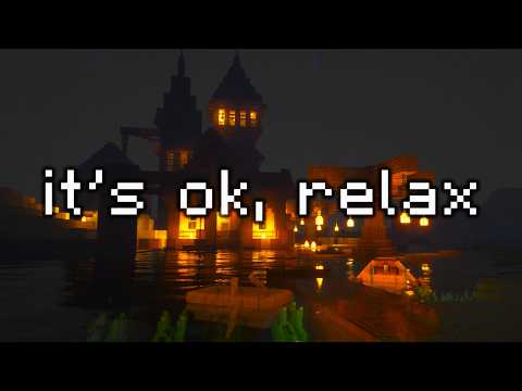 it's 5 am already, go to sleep... (minecraft music, rain & lake sounds)