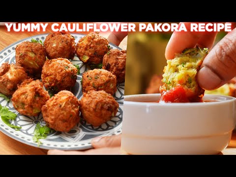 Yummy Cauliflower Pakora Recipe | Fulkopir Pakora