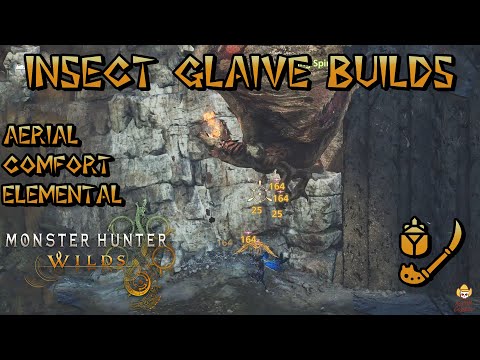 Monster Hunter Wilds - Insect Glaive Builds: Aerial, Comfort, & Elemental