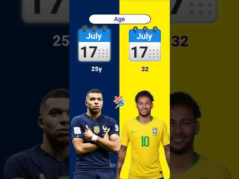 Mbappe vs Neymar #neymar #mbappe #football #shorts