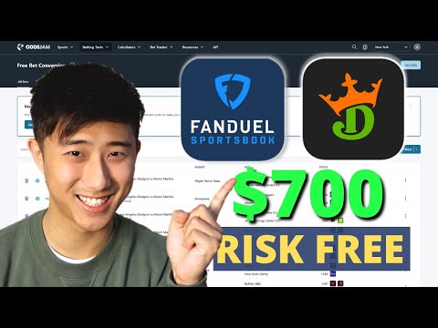 How to make $700 risk free profit from sports betting (using Fanduel and Draftkings)