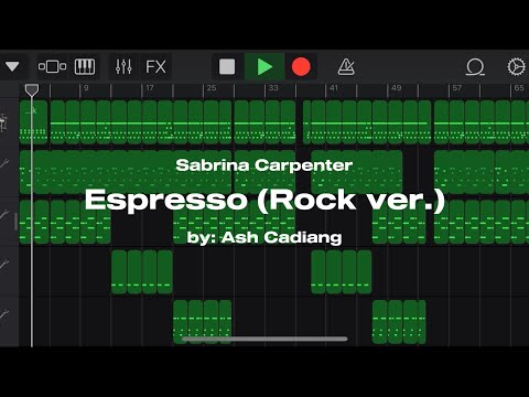 Espresso (Rock ver.) Garageband on iOS