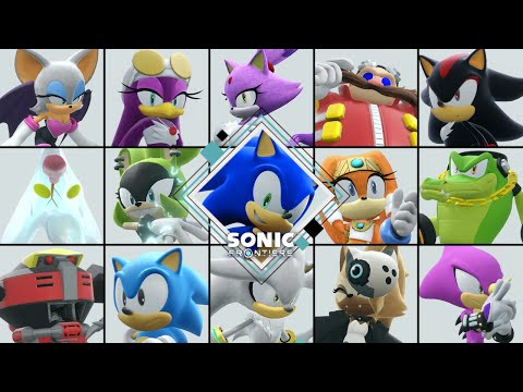 Sonic Frontiers: 20+ Playable characters with their own abilities